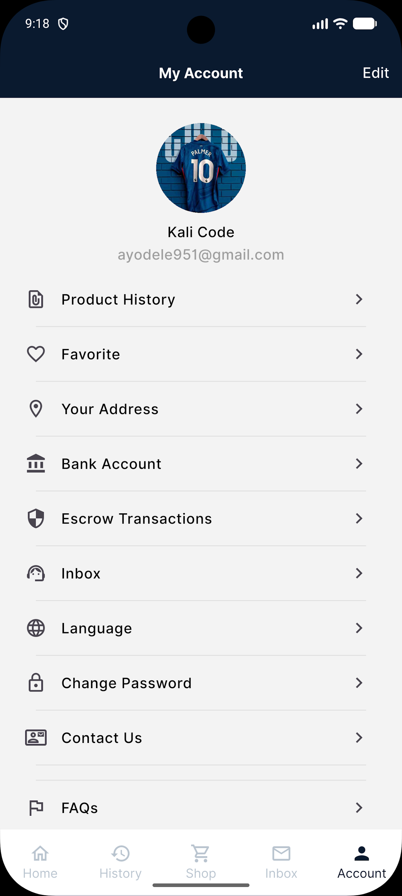 10App My Account